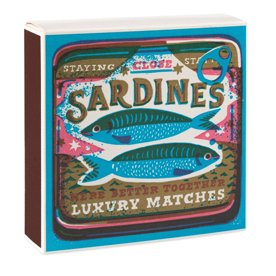 Sardines Square Safety Matches