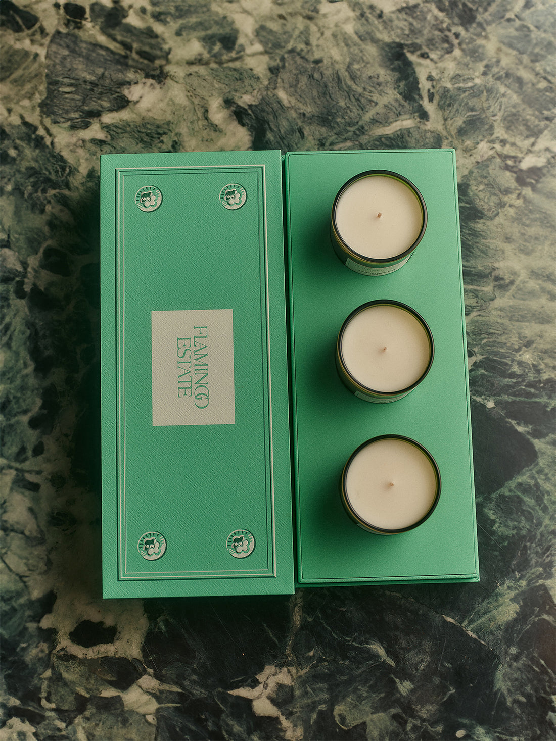 Flamingo Estate Mini Three Brothers Candle Set