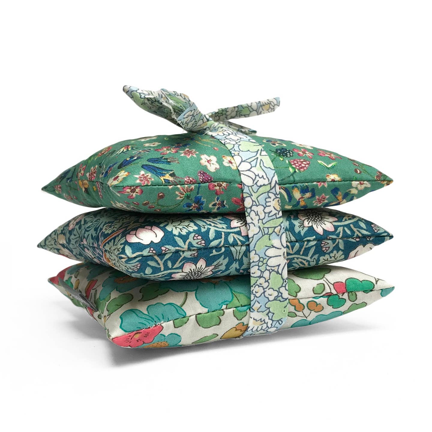 Liberty Lavender Sachets, Green, Set of 3