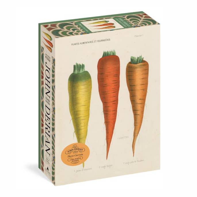 John Derian Paper Goods: Three Carrots Puzzle