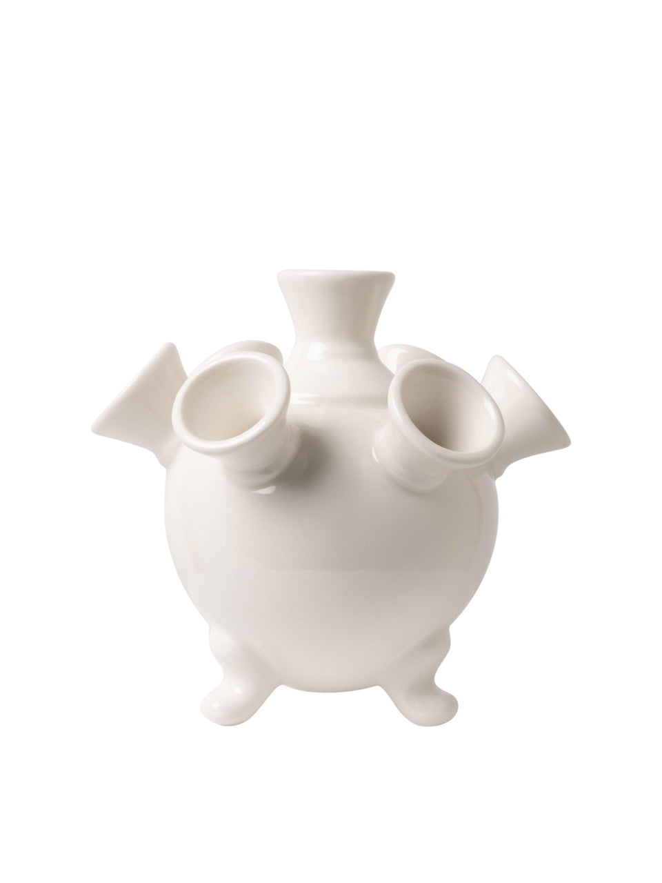 Blanc Tulip Vase, Small