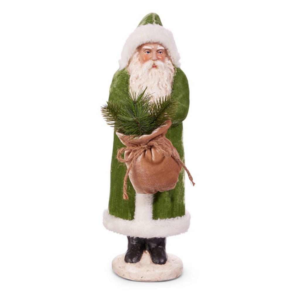 Green Regal Santa