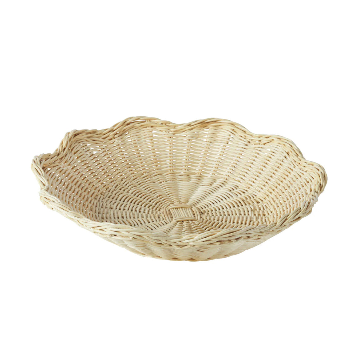 Wavy Wicker Tray