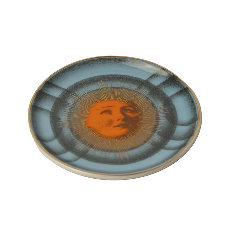 Cosmic Rising Round Ceramic Dish
