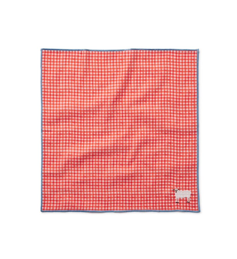 Home Sweet Home Embroidered Cotton Napkins