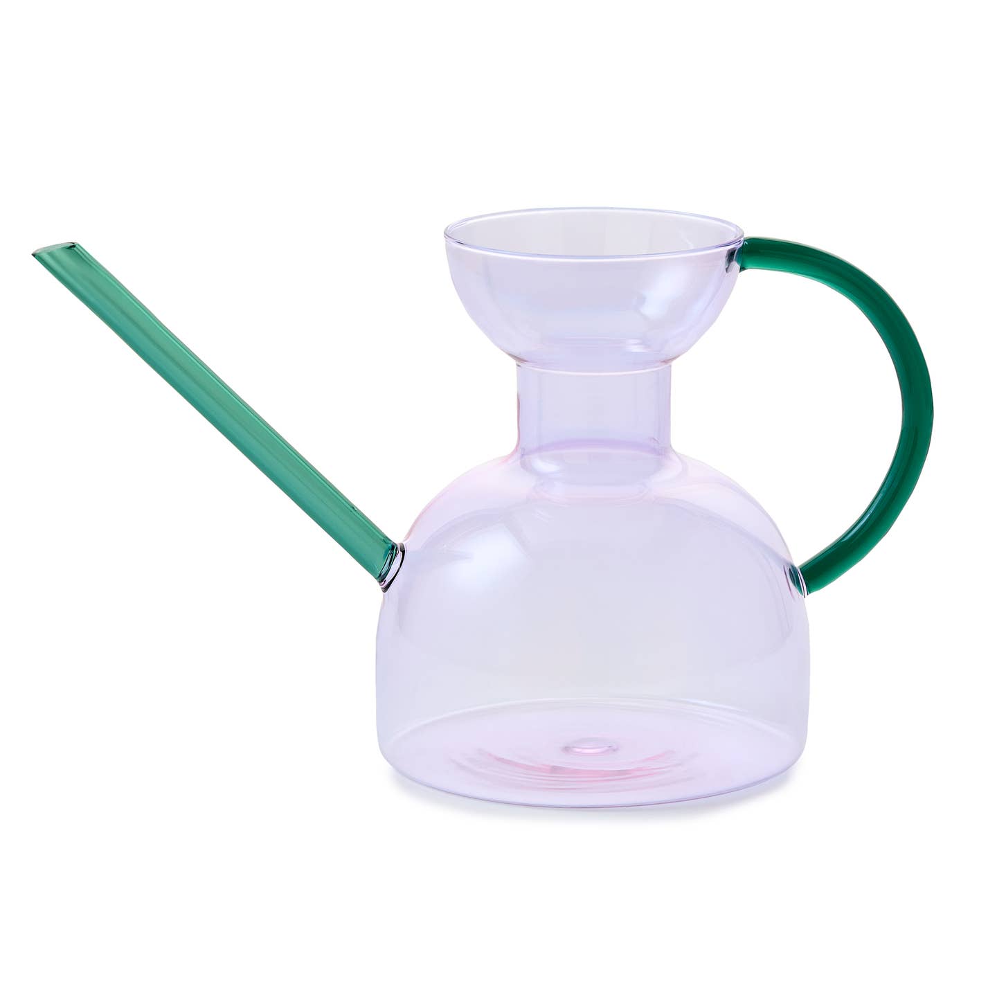Glass Watering Can, Purple
