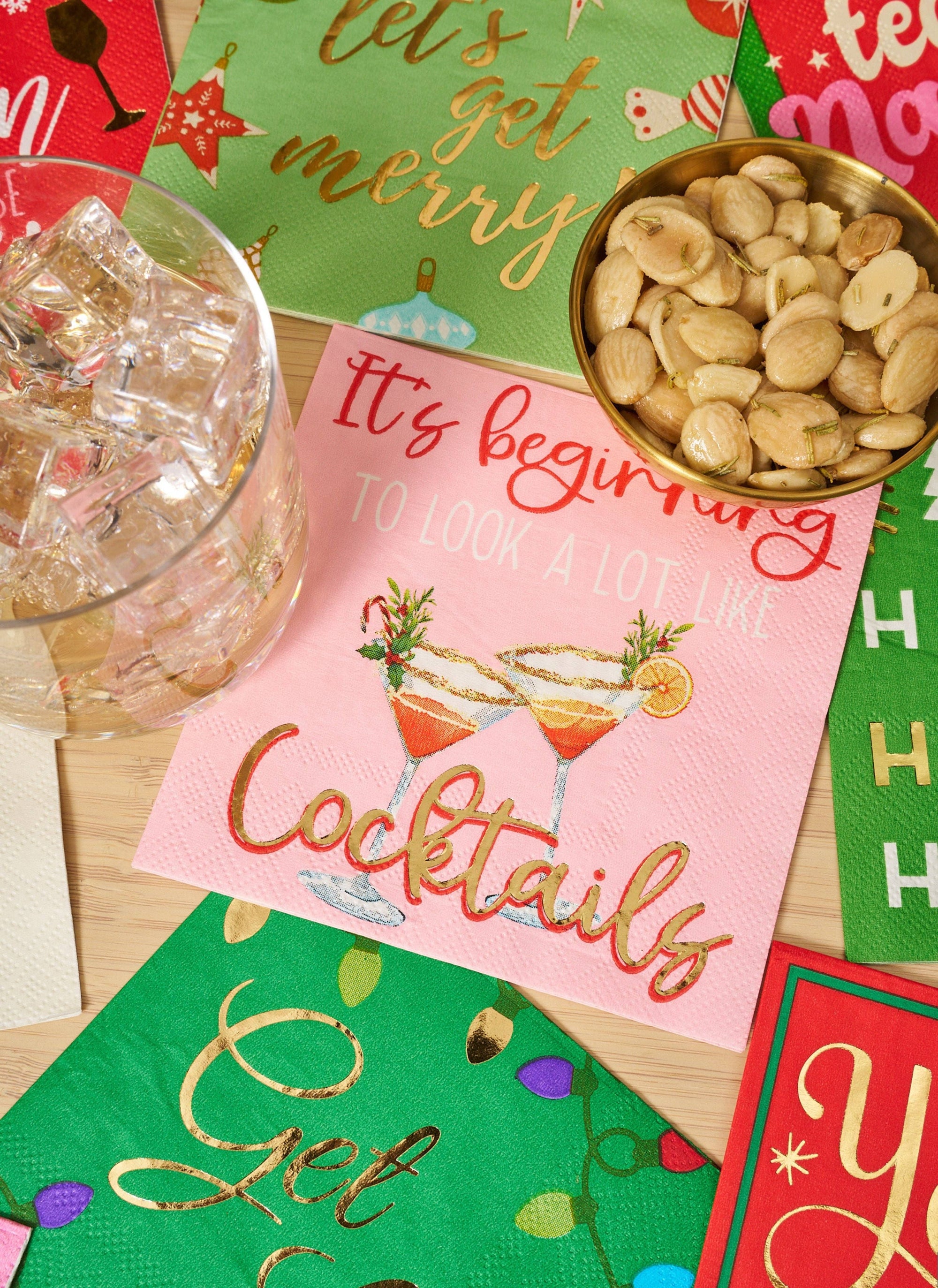 'It's Beginning to Look...' Cocktail Napkins