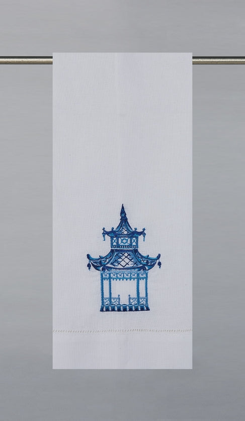 Preppy Pagoda Guest Towel