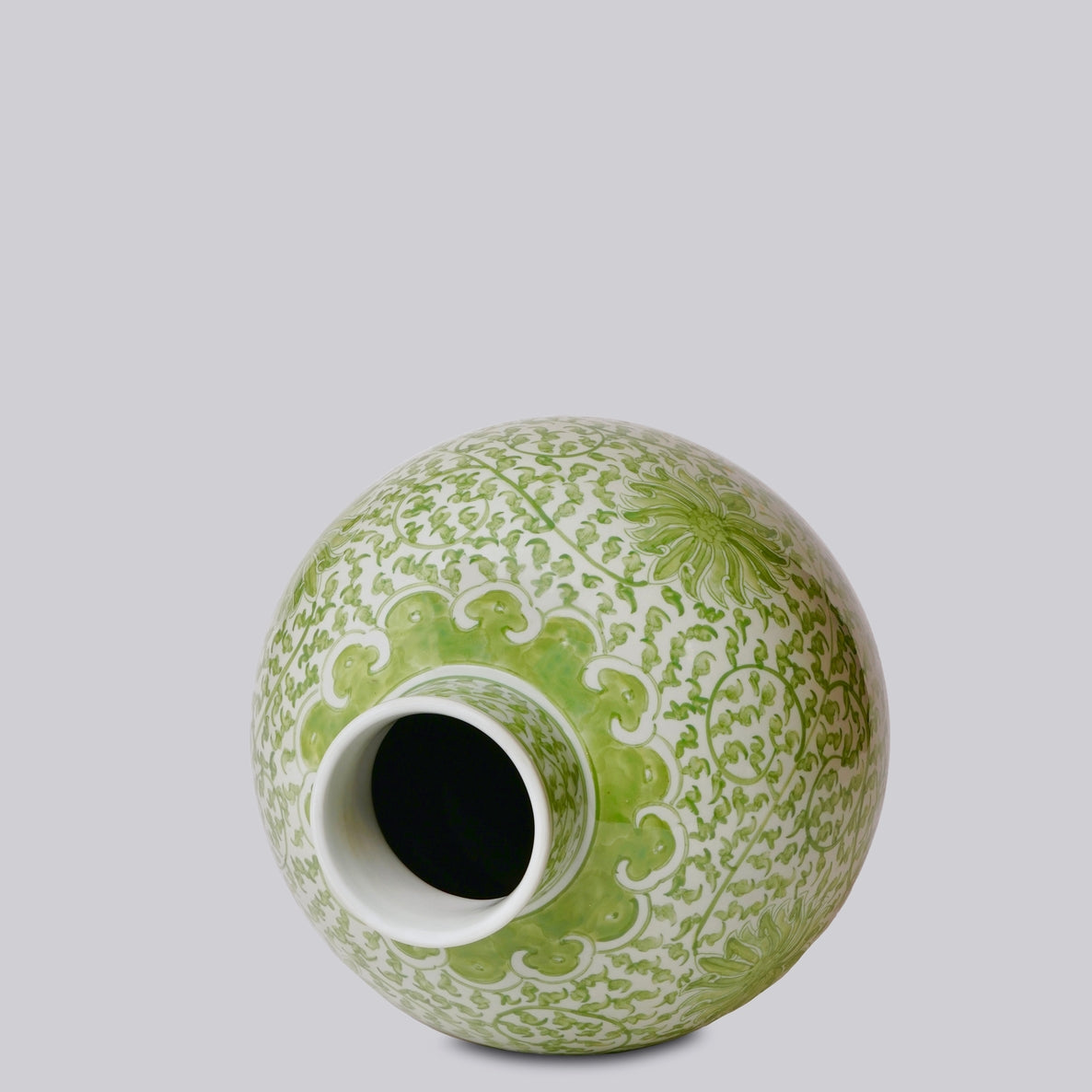 Dara Scrolling Lotus Vase