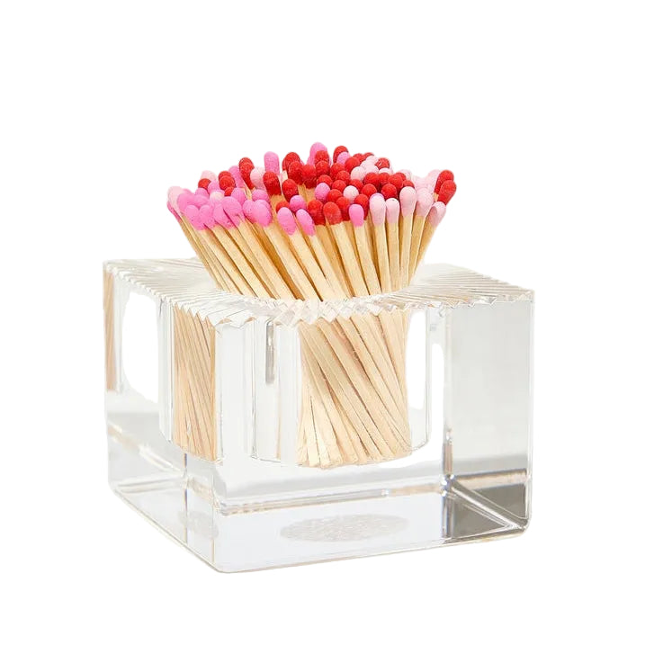 Acrylic Square Match Striker, Cherry Mix