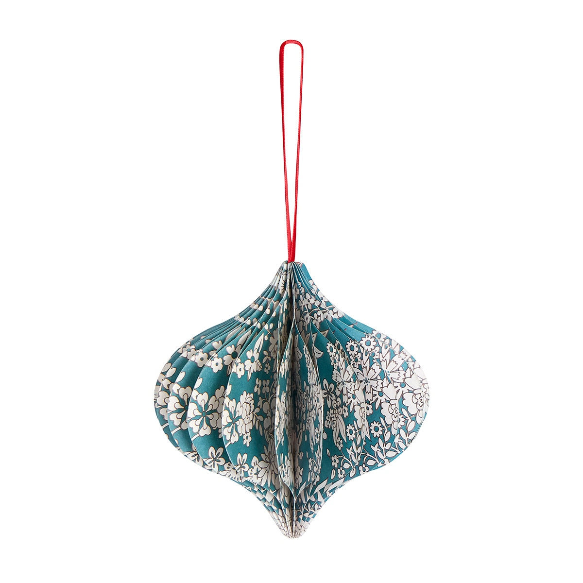 Meri Meri x Liberty Paper Honeycomb Tree Decorations, Set of 6