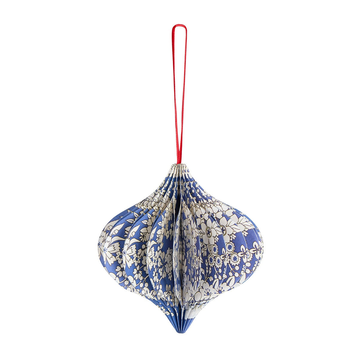 Meri Meri x Liberty Paper Honeycomb Tree Decorations, Set of 6