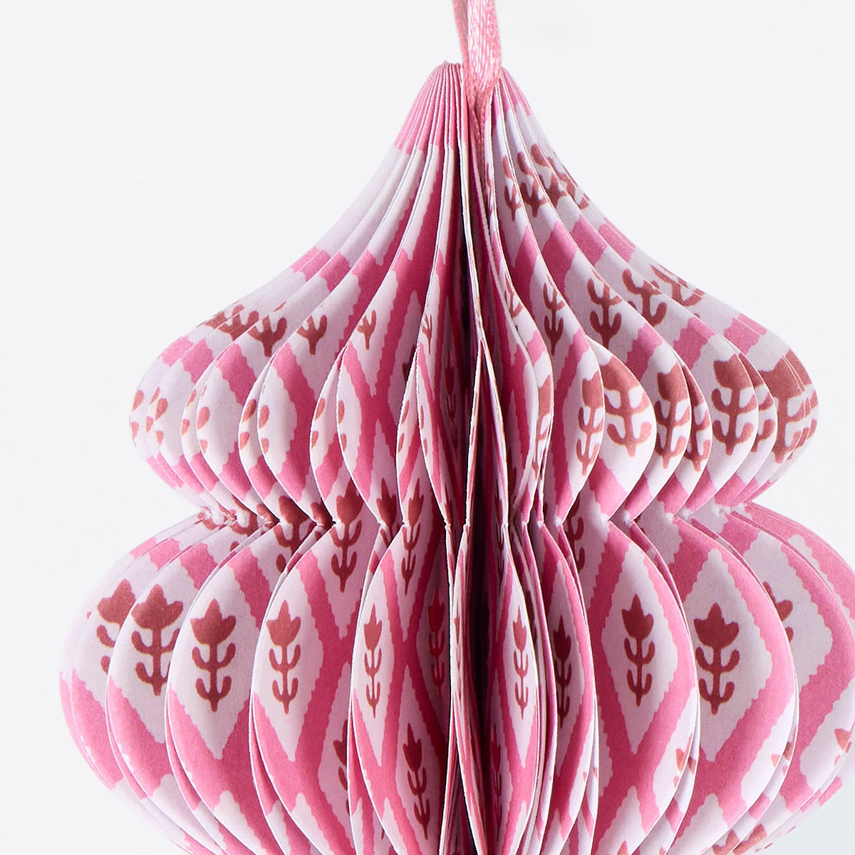 Meri Meri x Molly Mahon Paper Honeycomb Tree Decorations, Set of 6