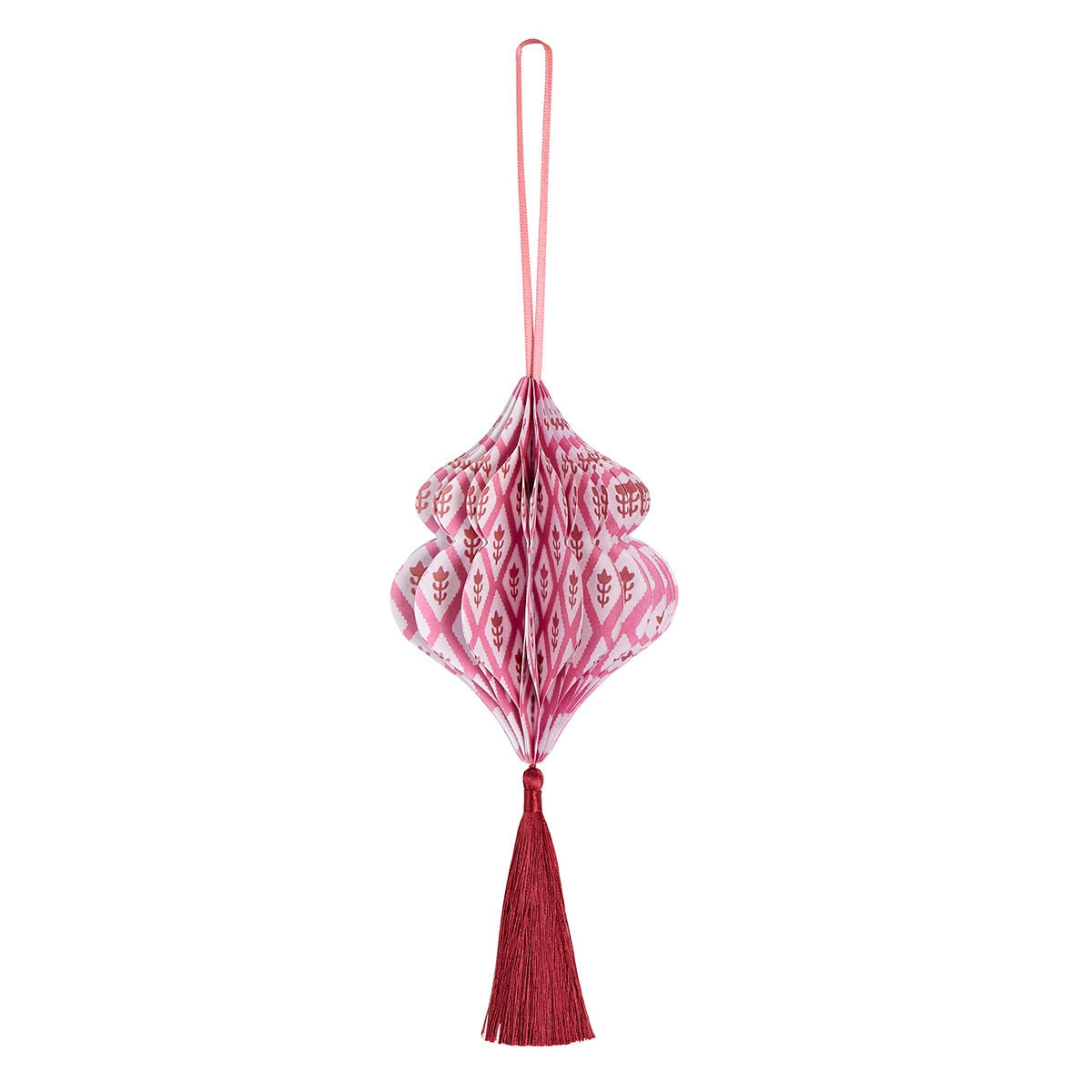 Meri Meri x Molly Mahon Paper Honeycomb Tree Decorations, Set of 6