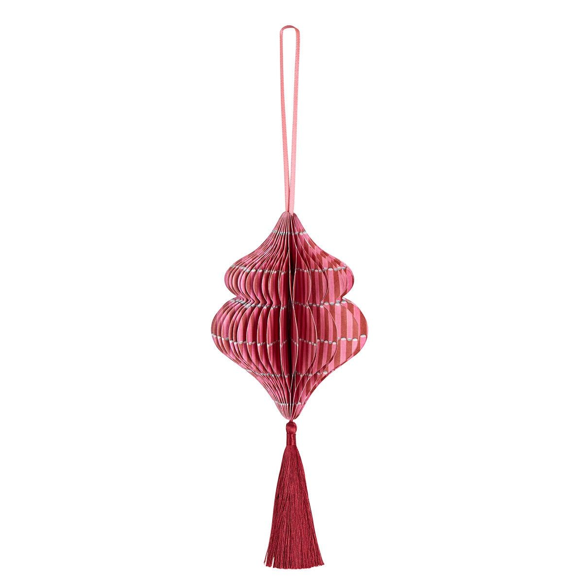 Meri Meri x Molly Mahon Paper Honeycomb Tree Decorations, Set of 6