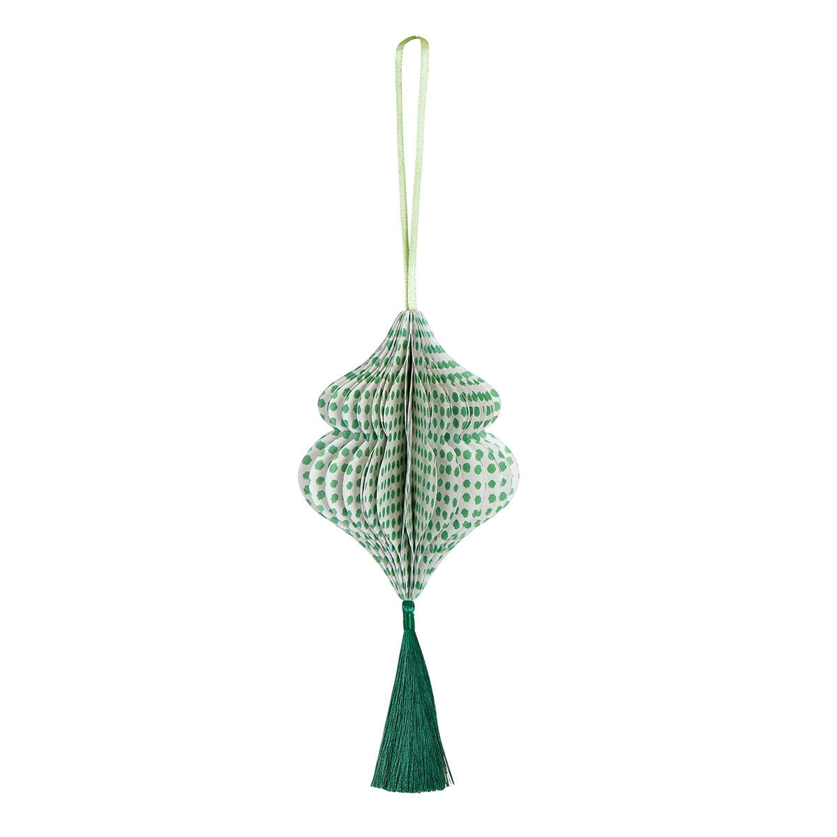 Meri Meri x Molly Mahon Paper Honeycomb Tree Decorations, Set of 6