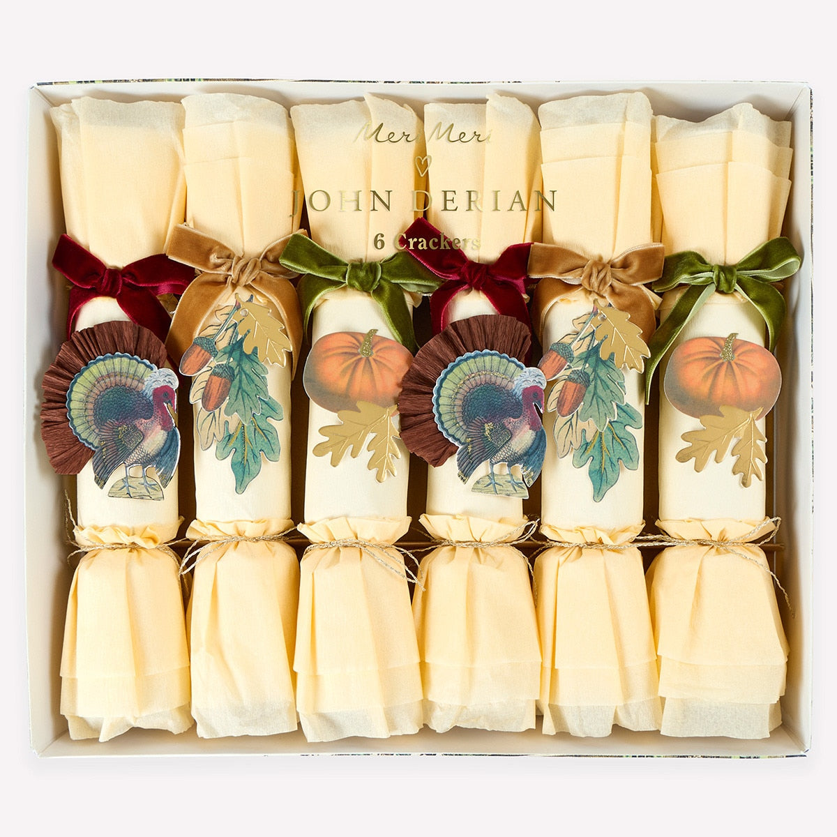 Meri Meri x John Derian Turkey Crackers