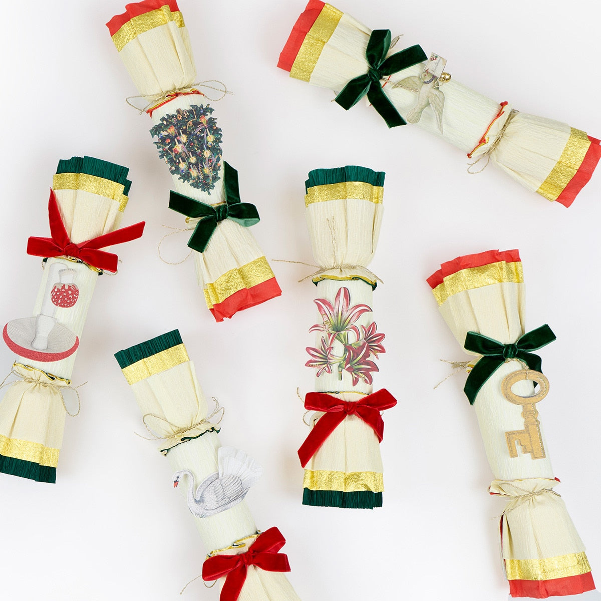 Meri Meri x John Derian Christmas Cracker, Set of 6