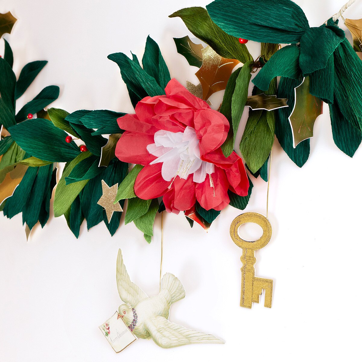 Meri Meri x John Derian Christmas Garland Set of 2