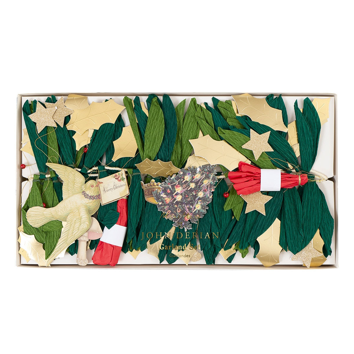 Meri Meri x John Derian Christmas Garland Set of 2