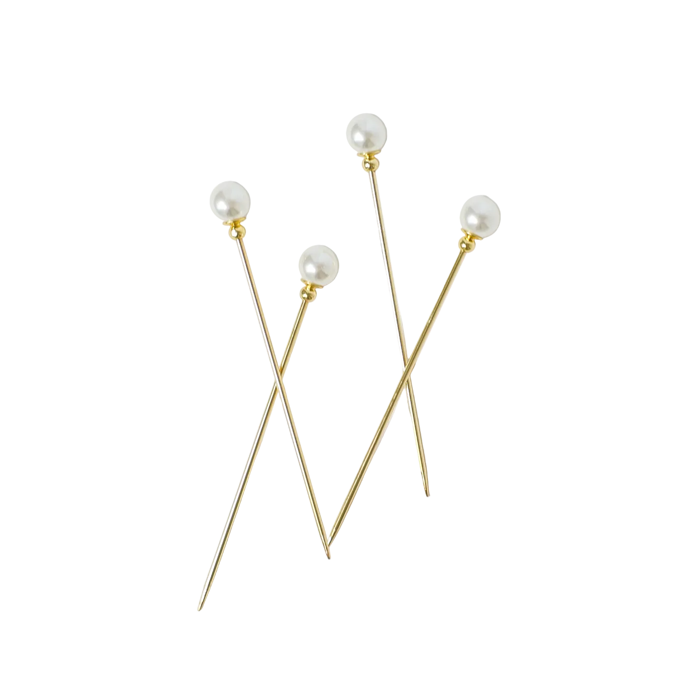 Pearl Cocktail Picks, Set of 4