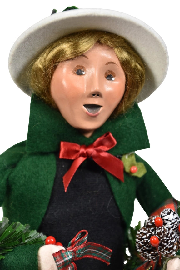 Byers Choice Holly Wreathmaker