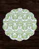 Beatriz Ball VIDA Chinoiserie Reversible Round Placemats, Green & White
