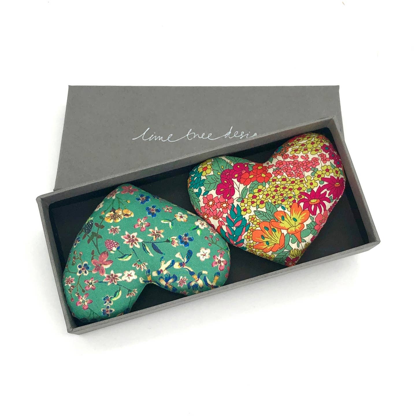 Lavender Heart Sachets, Young at Heart, Set of 2