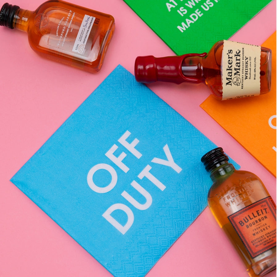 Off Duty, Cocktail Napkins