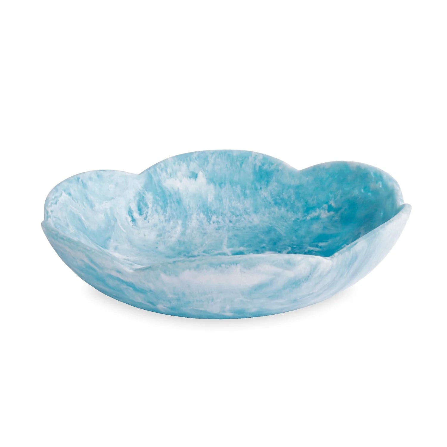 Beatriz Ball Resin Amelia Large Bowl, Aqua