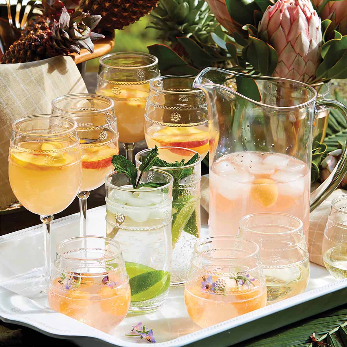 Juliska Isabella Acrylic Stemless Wine Glass