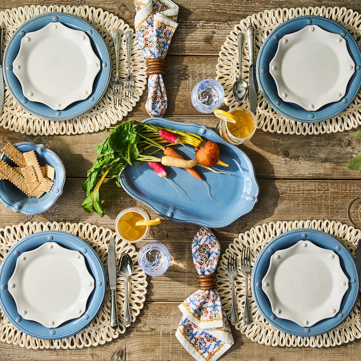 Juliska Berry & Thread 13" Serving Bowl, Chambray