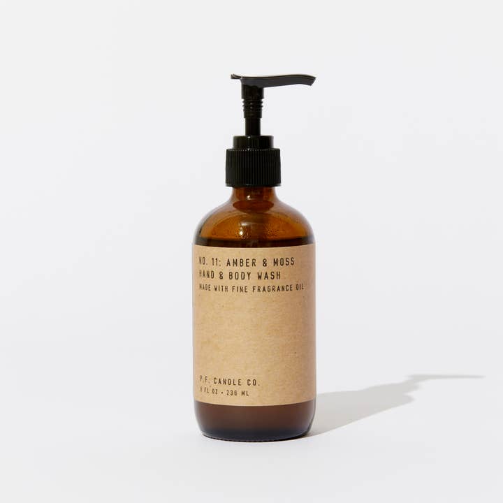 P.F. Candle Co. Amber & Moss Hand & Body Wash