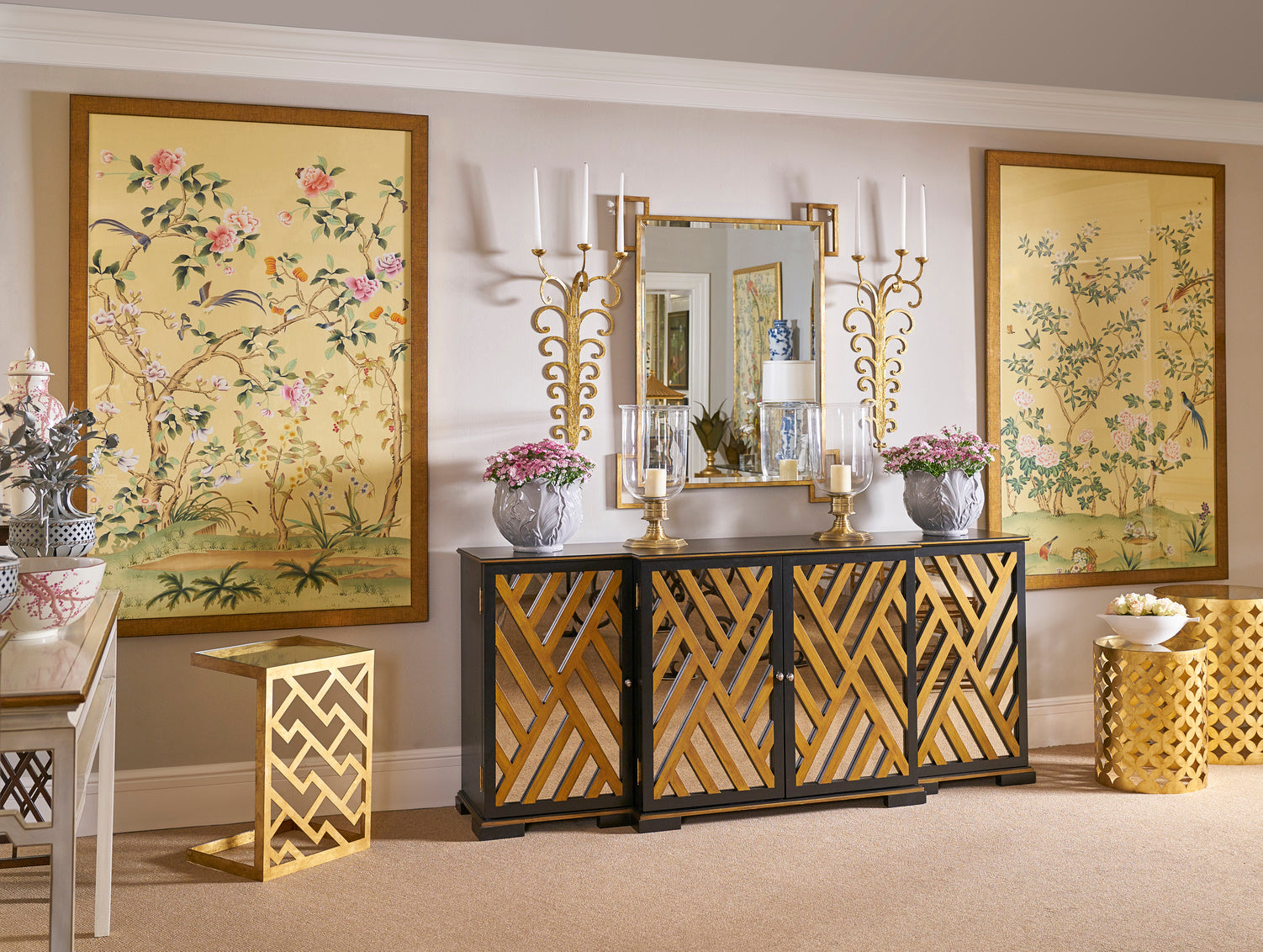 Hilldale Panel, Cream I
