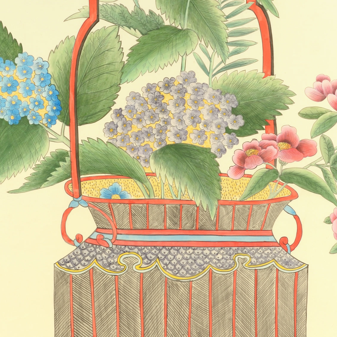 Chinoiserie Basket II