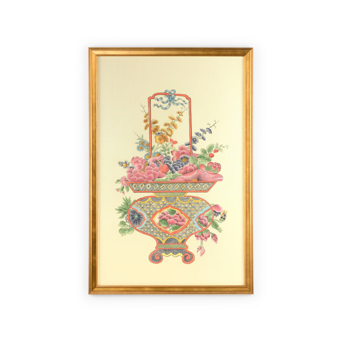 Chinoiserie Basket III