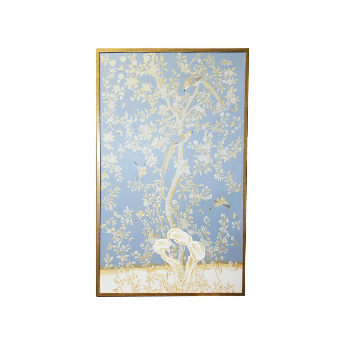 Bellevue Panel, Blue & Gold