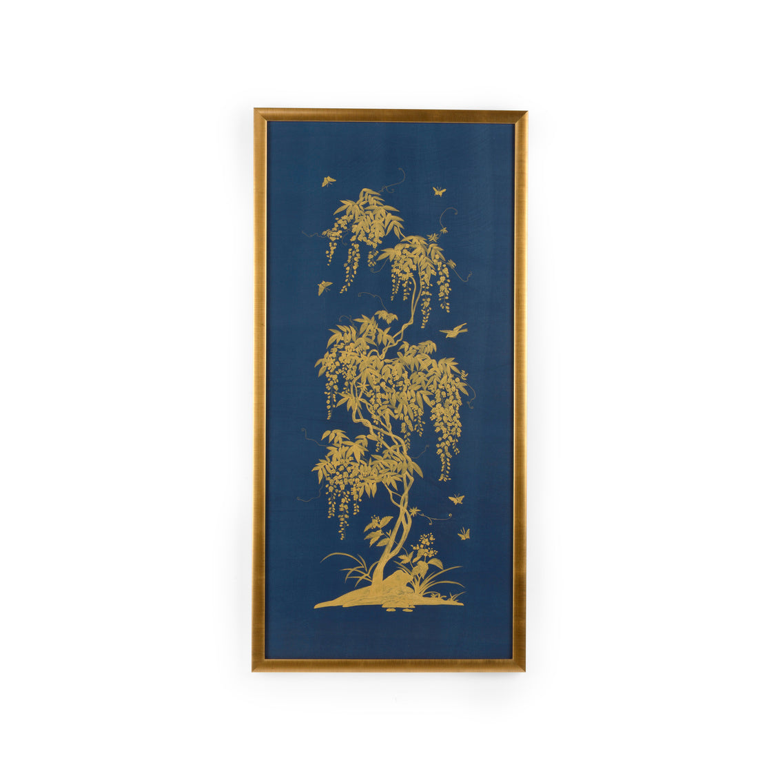 Flowering Arbor on Blue II