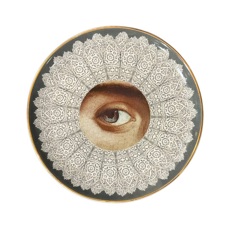 Secret Lover Male Round Ceramic Dish