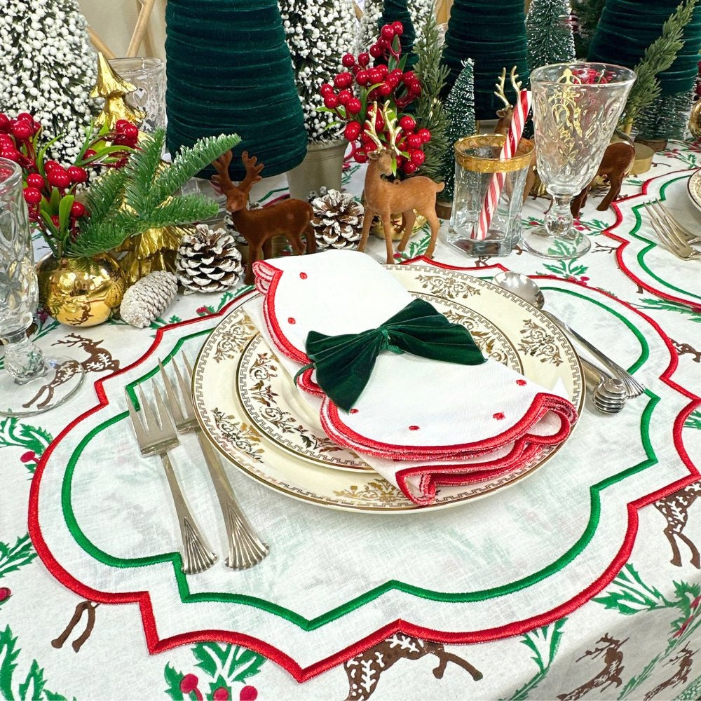 Christmas Parker Placemats, Set of 4