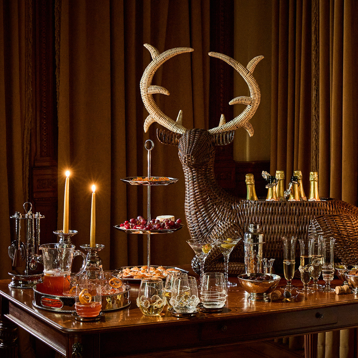 Juliska Devon Willow Stag Party Bucket