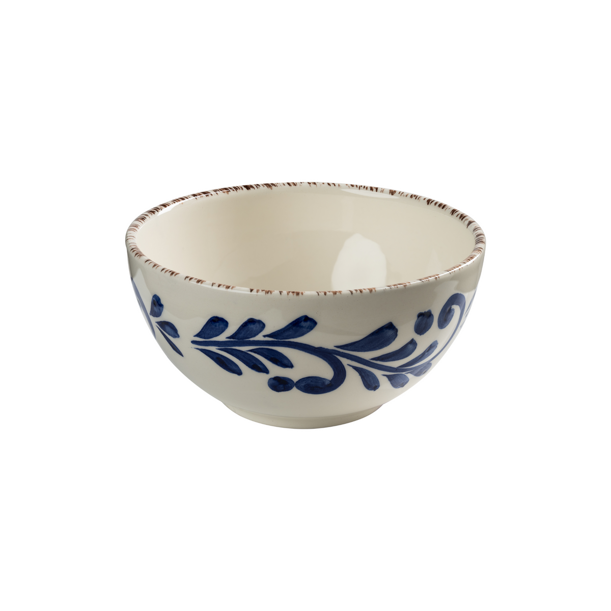 Blue Scroll Bowl