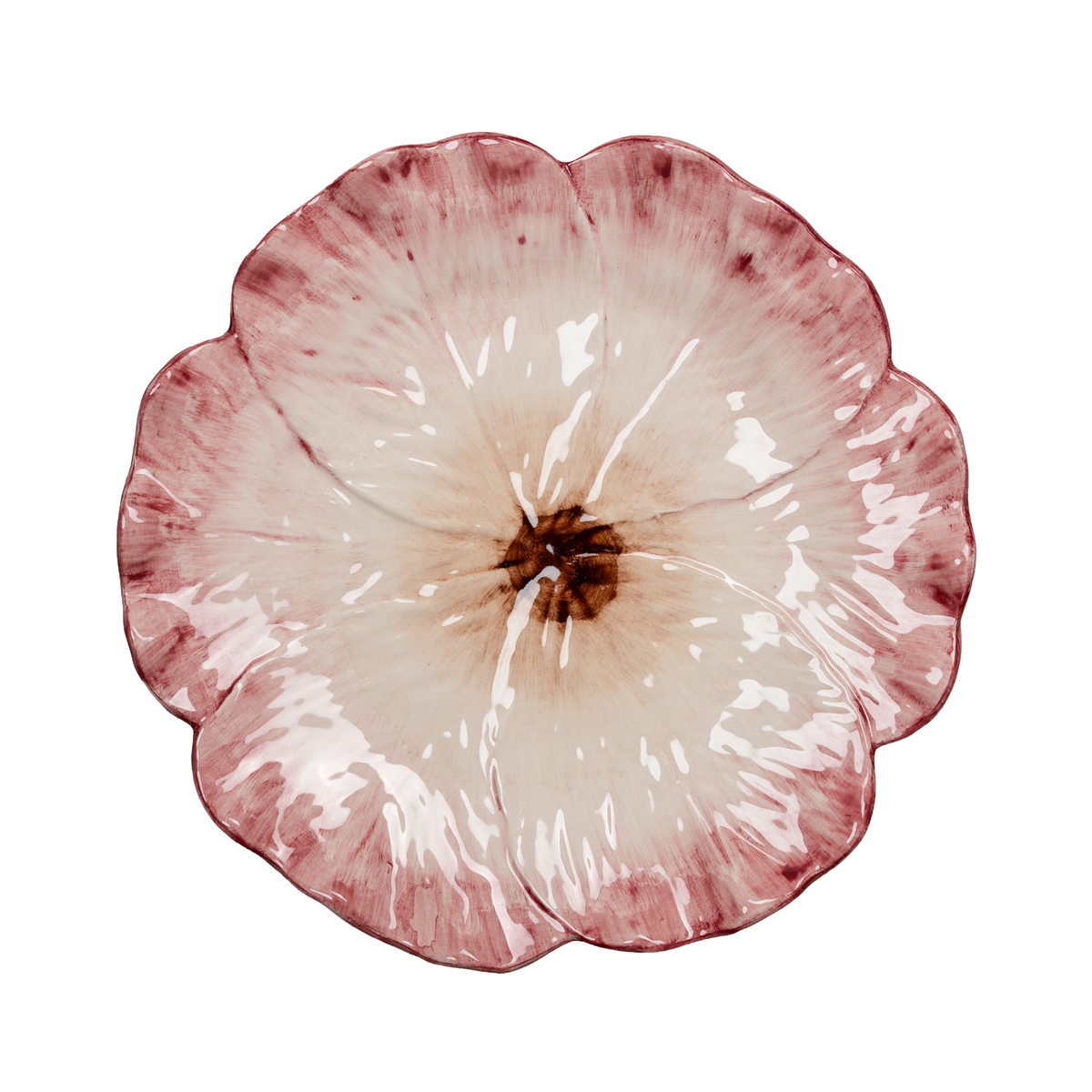 April Flower Dinner Plate, Pink