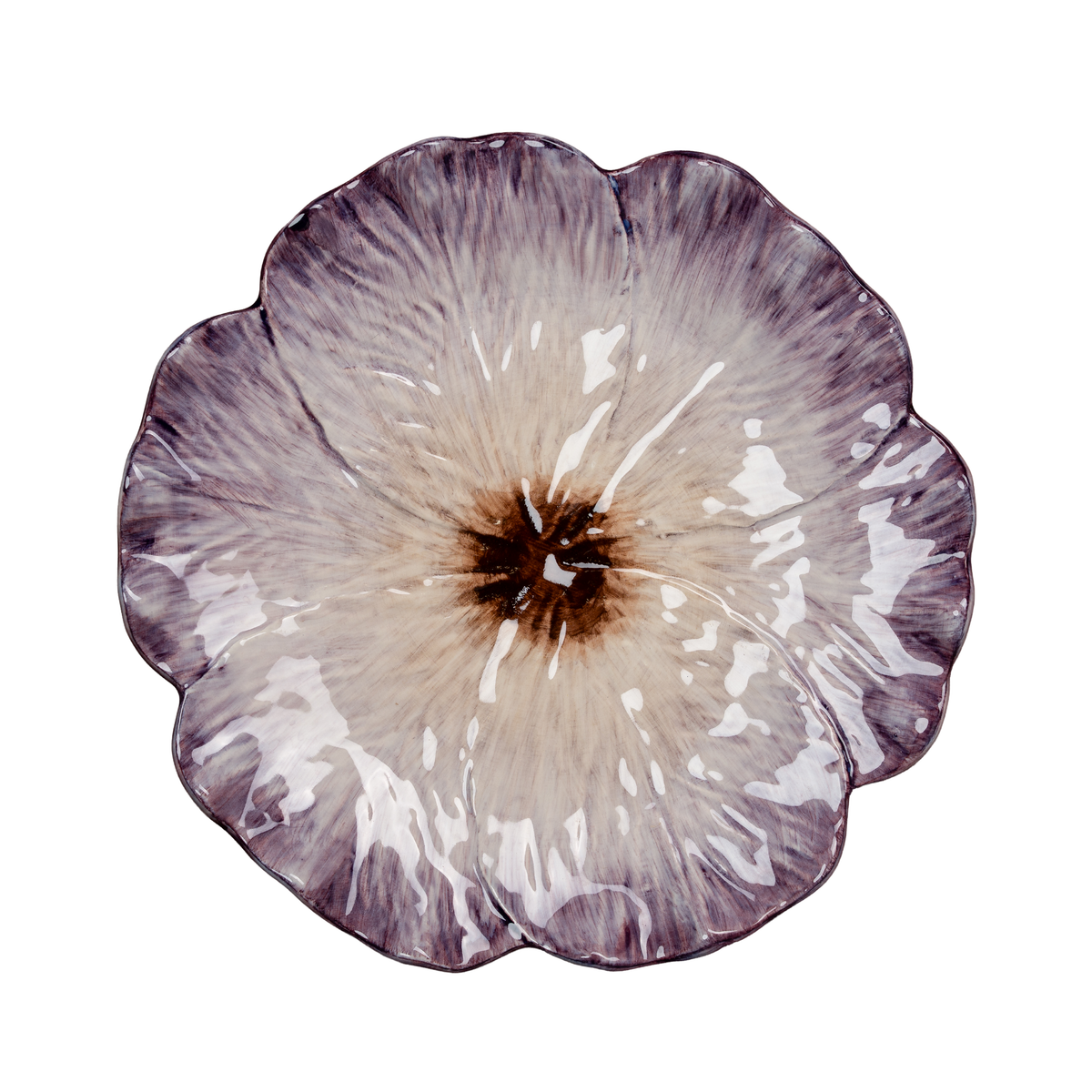April Flower Dinner Plate, Lilac