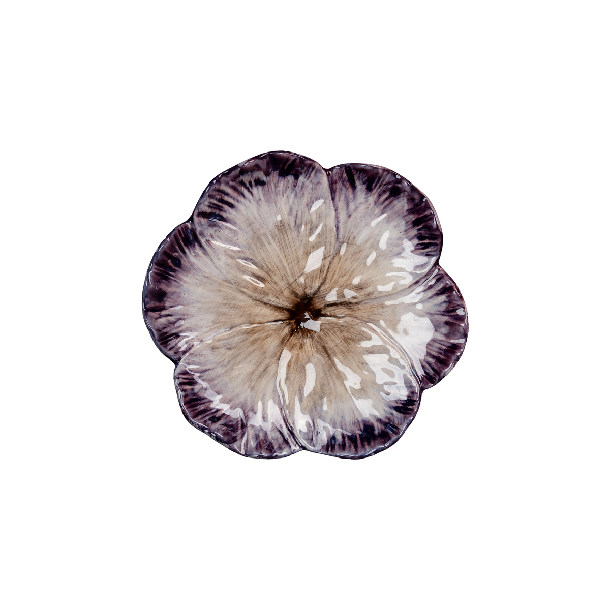 April Flower Side Plate, Lilac