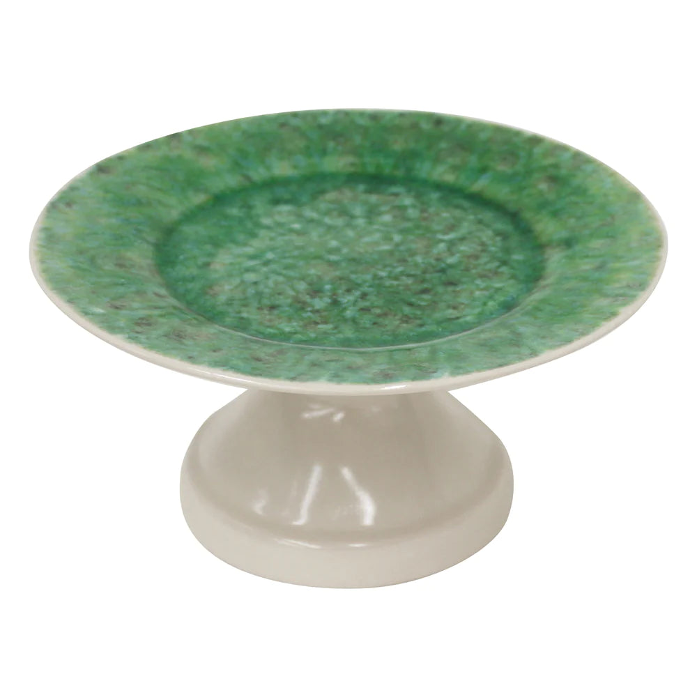 Green Footed Cake Stand, Large