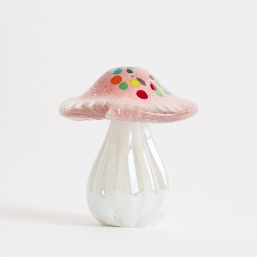 Jolie Glass Mushroom, Small