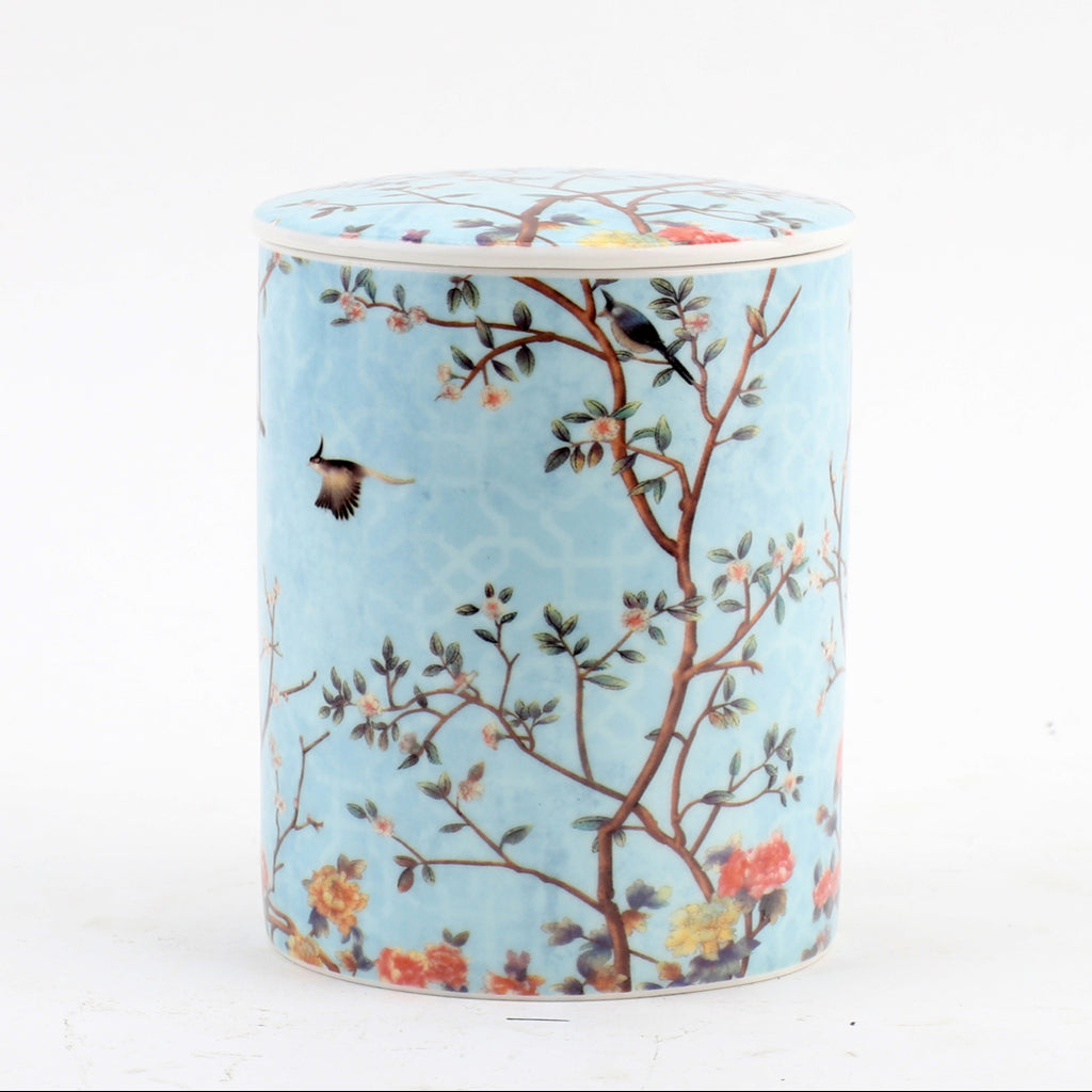 Chinoiserie Lidded Candle