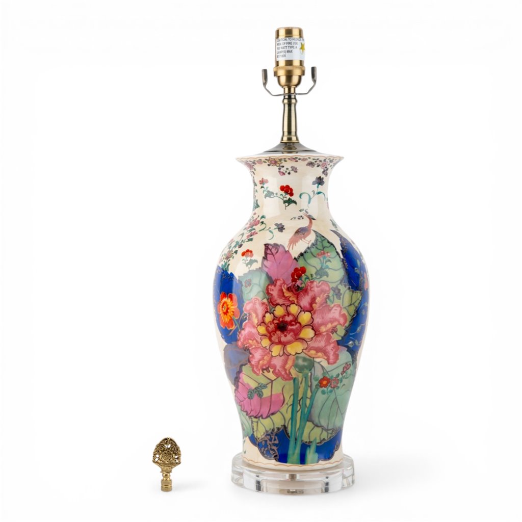 Elaina Tobacco Leaf Table Lamp