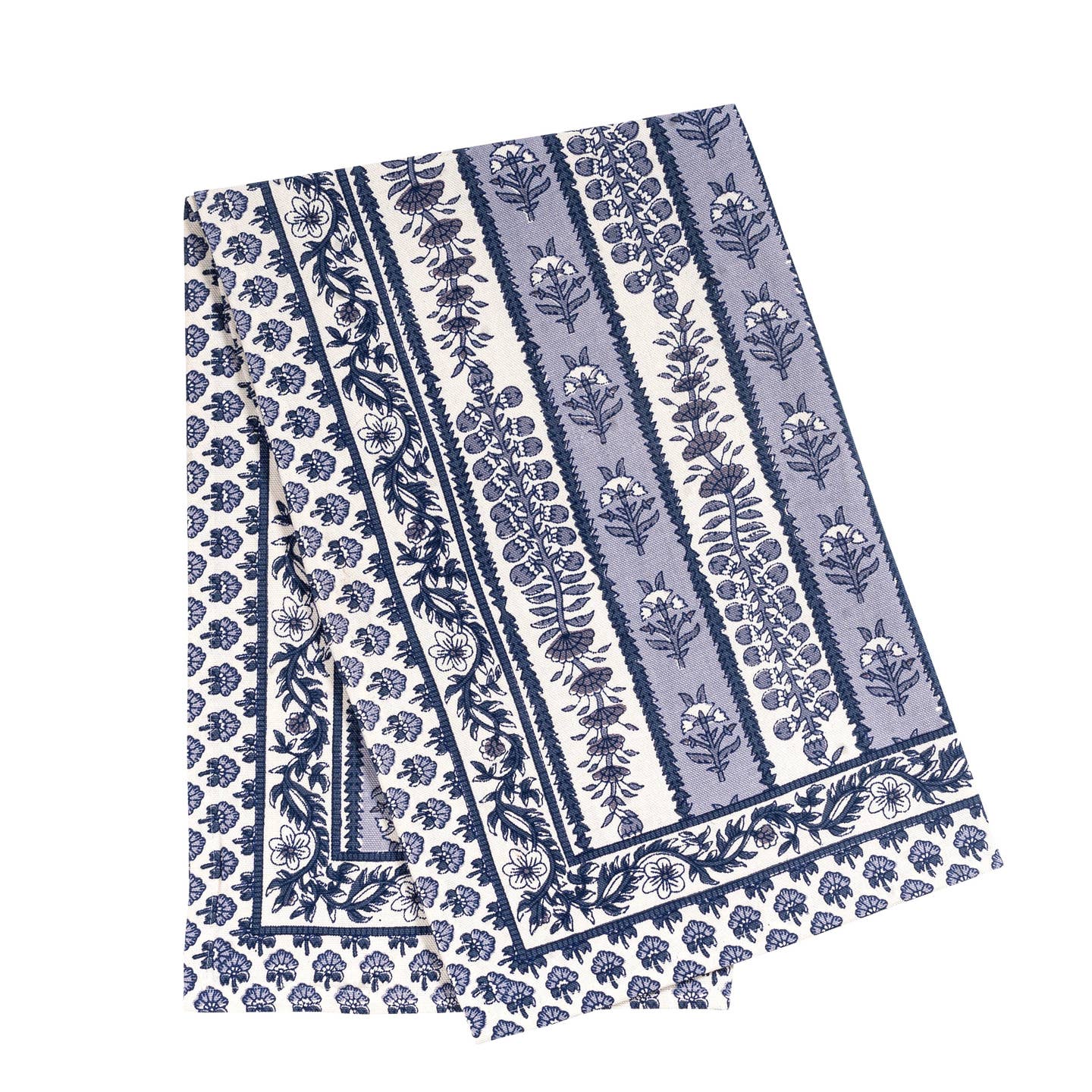 Avignon Tea Towel, Blue & Marine